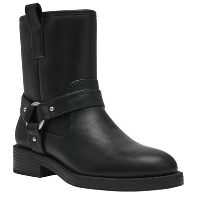 DV by Dolce Vita Women's Pondo Harness Strap Boots Black Size 7