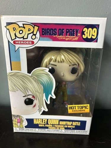 Funko Pop Heroes DC Birds of Prey Hot Topic #309 Harley Quinn Boobytrap Battle