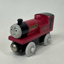 Thomas wooden railway Rheneas Learning Curve Gray Wheels Smile  