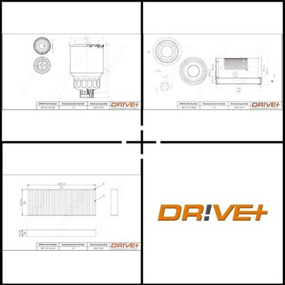 Dr!ve+ Filterset, Inspektionspaket für Nissan ALMERA TINO ALMERA II Hatchback