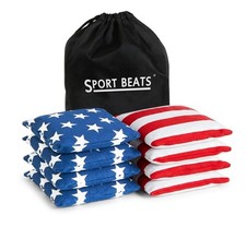 Cornhole Bags Set of 8 Regulation Size Weight