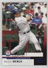 2004 Leaf Press Proof Blue /100 Kevin Mench #87 Auto u9x