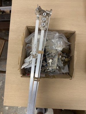 Hafele Cabinet Lock Cylinders & Keys Assorted Bulk Lot Mixed Lock Parts