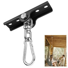 Metal 360 Swivel Swing Hangers,Heavy Duty Swing Suspension Hook,400 lbs Cap