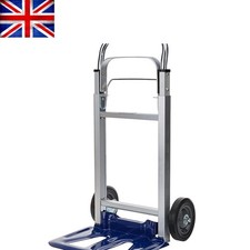 Space-Saving Aluminium Folding Sack Barrow - 90KG Capacity for Compact Transport