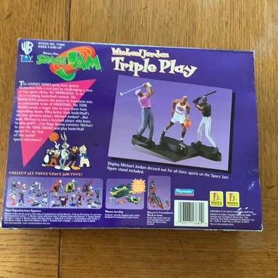 Michael Jordan Space Jam Triple Play Action Figure Set Playmates