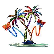 Patricia Govezensky- Original Free Standing Sculpture "Tropical Whirl"