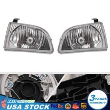 Headlight Assembly Headlamps Pair Set For 2001-03 Toyota Sienna Lh Right New Headlight Assembly Headlamps Pair Set For 2001-03 Toyota Sienna Lh Right New