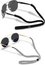 Glasses Strap 2 PCS Sports Eyeglass Strap Adjustable Sunglasses Retainer fo...