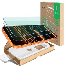 2-Pack Anti-Blue Light Screen Protector for iPhone 17 Pro Max/16 Pro Max,Eye ...