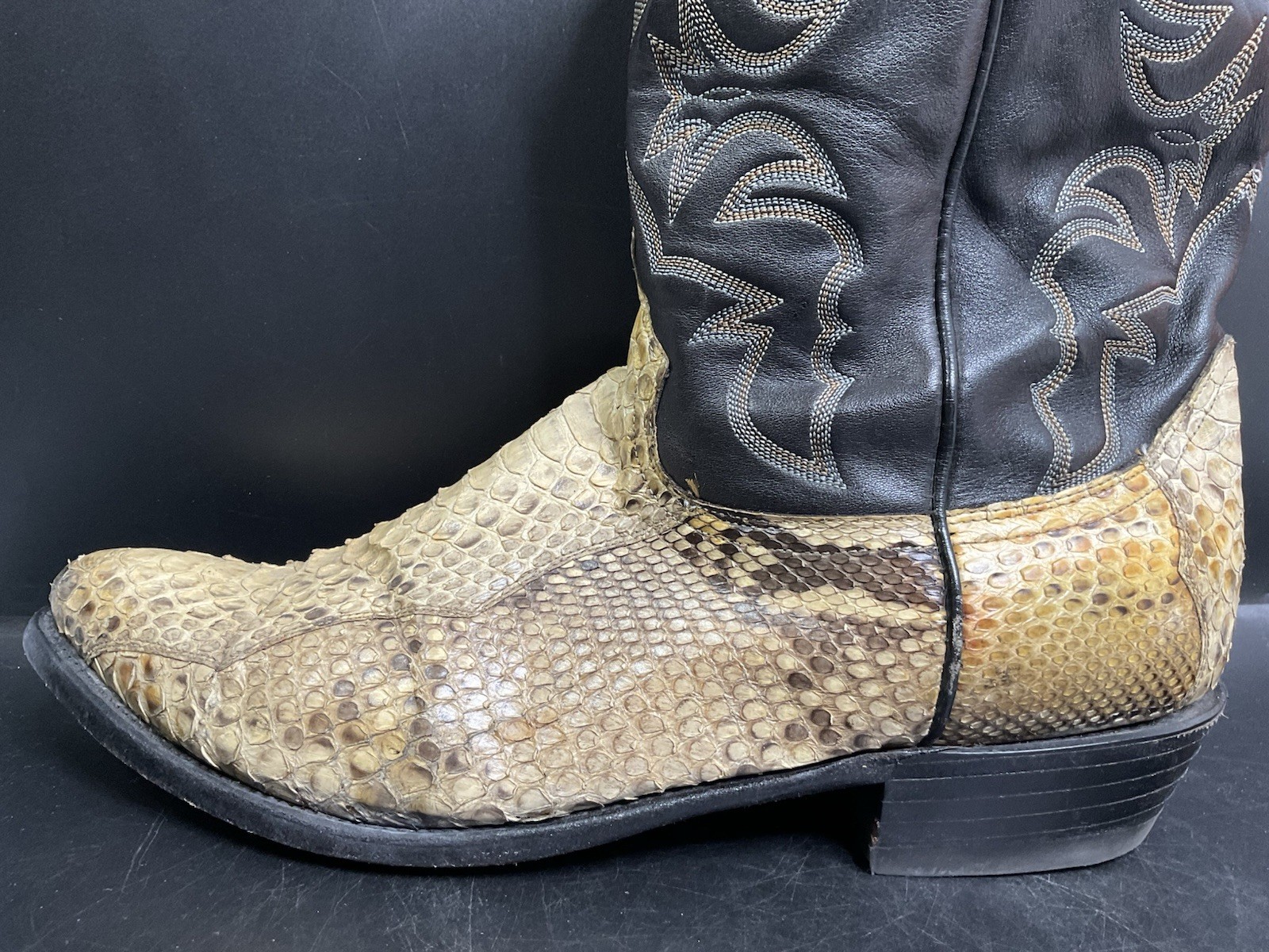 Lucchese 1883 Python Snake Cowboy Boots Men’s Siz… - image 20