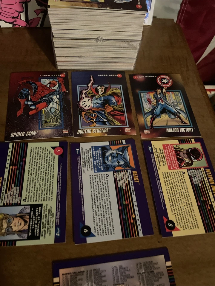 1992 Marvel Universe Series III Base Set of 200 Cards NM/M Spider-Man, X-Men - Image 4 of 4