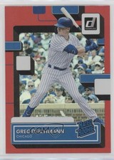 2022 Panini Donruss Rated Rookie Holo Red Greg Deichmann #45 0l0z