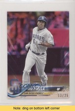 2018 Topps Mini Pink 3/25 Jose Pirela #284 READ 2x6