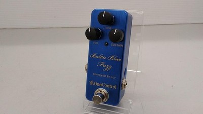 ONE CONTROL Baltic Blue Fuzz Pedal Gitarreneffekt Vintage Time Tested