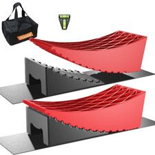 Ouleme Rv Leveling Blocks Camper Leveler 2 Packs For Dual Axle Tandem Wheel