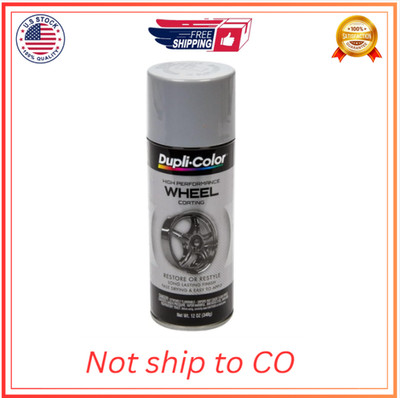 DupliColor EHWP10107 Silver High Performance Wheel Paint 12 oz
