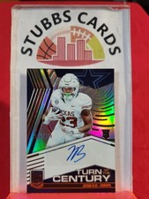 2025 Jaydon Blue 282/499 Panini Donruss Elite Turn Of The Century Auto #TOC-JBL