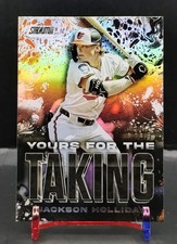 JACKSON HOLLIDAY. 2025 Topps Stadium Club Baseball. Yours For The Taking Insert.
