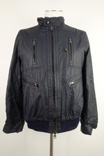 FAY GIUBBINO IMBOTTITO UOMO TG M JACKET GIACCA MAN VINTAGE CASUAL NYLON NERO