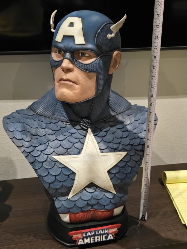 Captian America Bust Sideshow Collectibles 764 out of 1000.