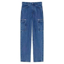 size 31 Givenchy Jeans Loose Fit Cardo Pants Marble Denim Blue