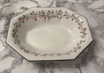 Johnsons Brothers Eternal Beau achteckige Servierschale 24 cm x 19 cm x 5 cm ex cond