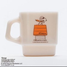 NEW Fire-King Peanuts Snoopy Red Baron Stacki...