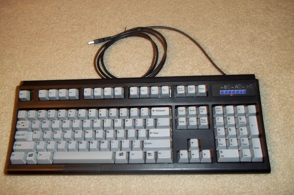 Unicomp Rebuilt Model M Mechanical Keyboard - UB40U4A  USB Clicky Keys like IBM - Image 2 of 4