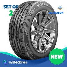 Set Of 2 New P 22565r17 Kumho Solus Ta11 102v