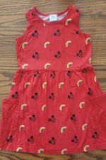 Hanna Andersson Disney Mickey Mouse Dress - size 120 / 6-7. Has front pockets.