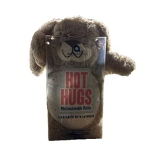 New Aroma Home Hot Hugs Microwavable Hottie Lavender Scented Animal Plush 