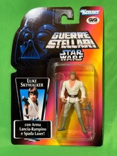 1995 Kenner- GIG Star Wars POTF2 Red Card Luke Skywalker  ITALIAN CARD