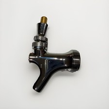 Polished Beer Faucet Tap (SS Body And Brass Lever)