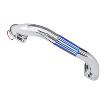 RV Door Handle Grab Bar,RV Entry Door Assist Handle LED RV Handrail for Campe...
