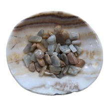Tumbled Moonstone Crystals, Bulk Loose Gemstones, High Polished Premium Stones