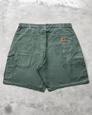 Vintage Carhartt Carpenter Shorts B144 OLV 36