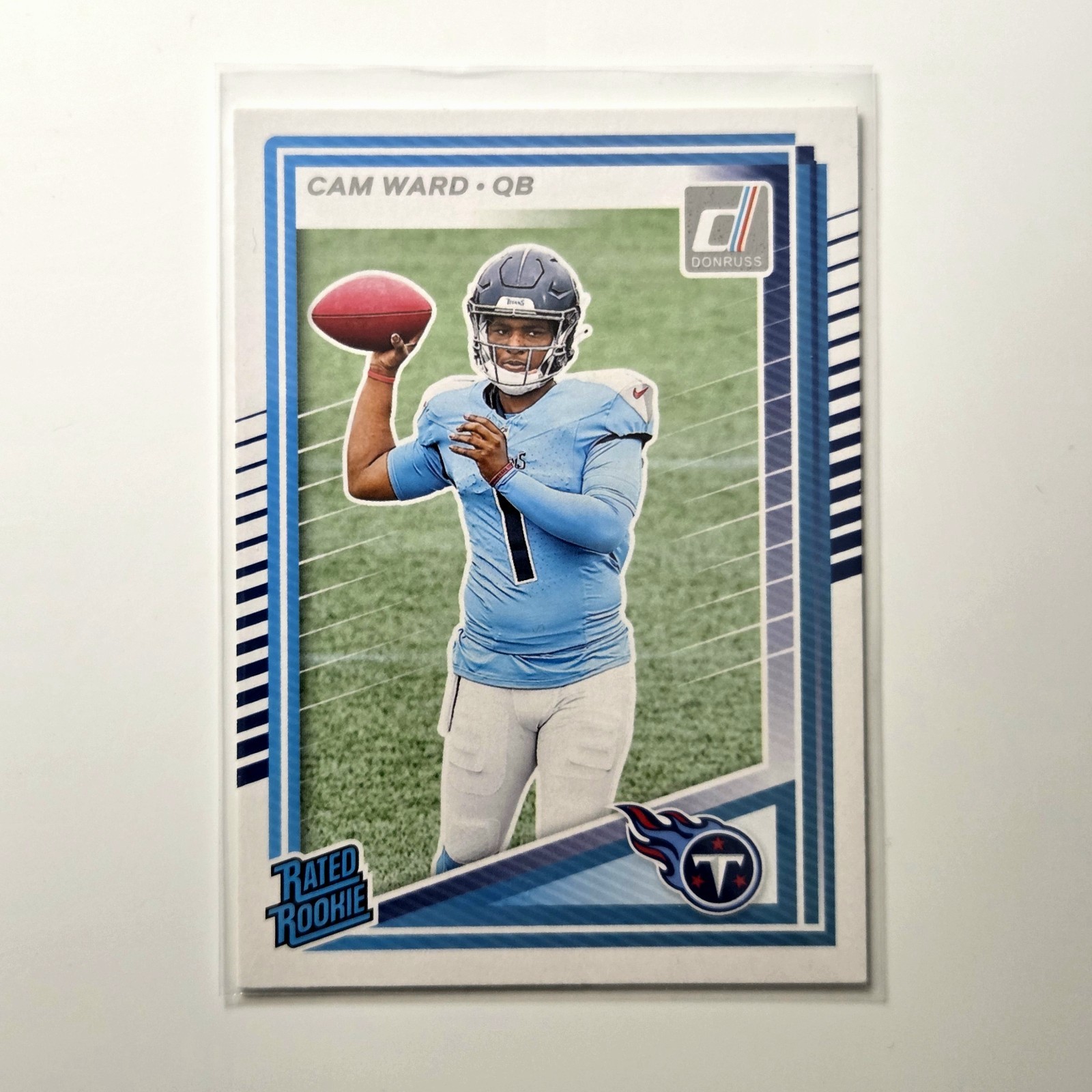 2025 Panini Donruss - Rated Rookie Cameron Ward #350 No Name (RC)