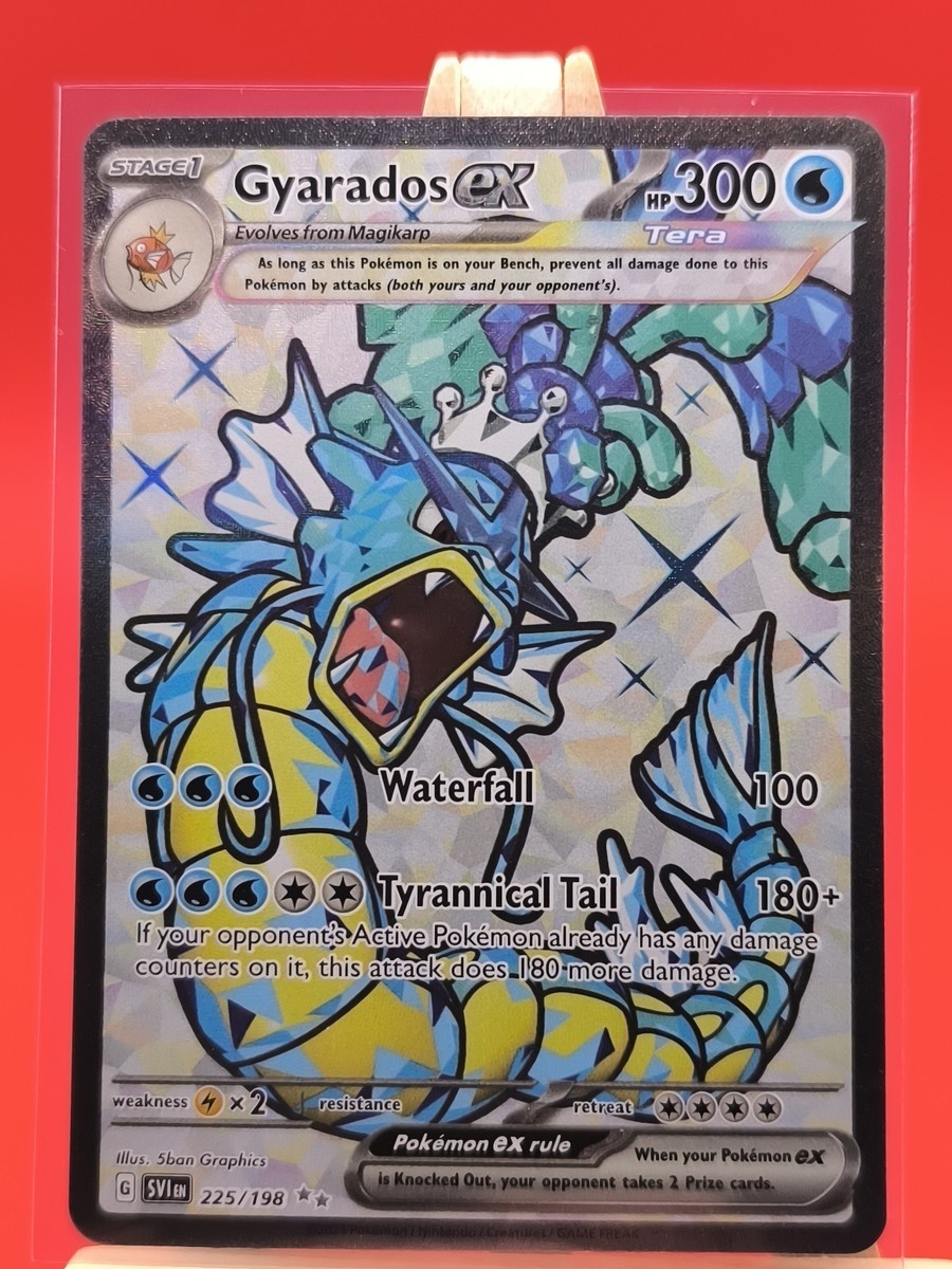 Gyarados ex 225/198 Scarlet & Violet Terra Full Art Ultra Rare