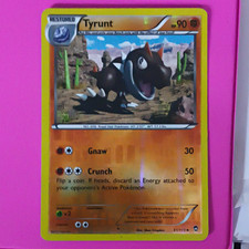 Nintendo Pokemon TCG Tyrunt 61/111 XY Furious Fists Reverse Holo Restored UC on eBay