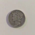 1945 10C Mercury Dime 90% Silver