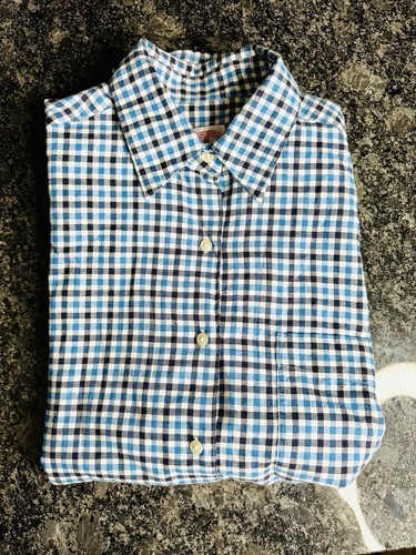 Cravate BASS En Coton - Motif Green/White/Blue Plaid - Occasion, Style Classique