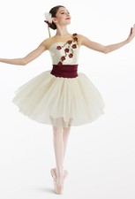 Dance Pre-Owned Costume Small Adult Ivory Weissman 11664 Ballet Pointe YAGP