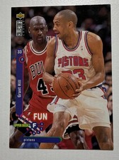 1995-96 Upper Deck Collector's Choice Fun Facts Michael Jordan, Grant Hill #173