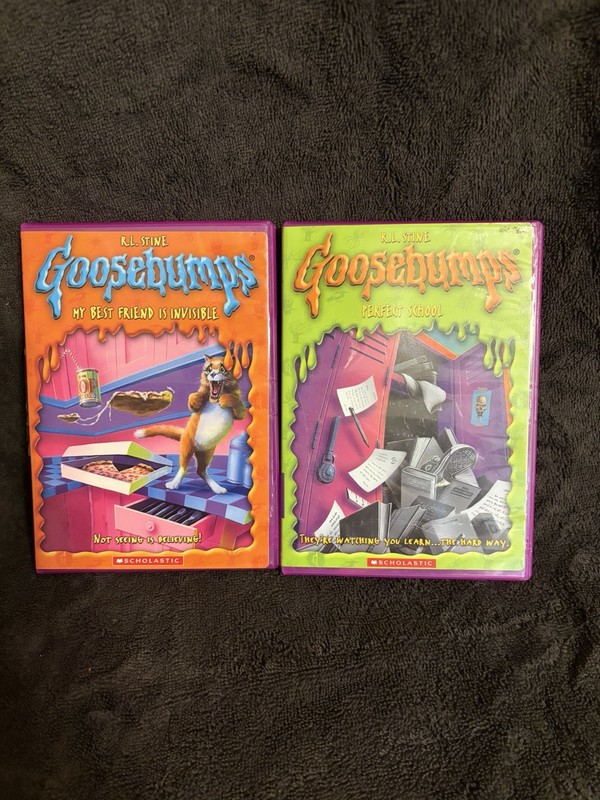 Goosebumps Books Movie DVD Perfect School  My Best Friend Is Invisible
