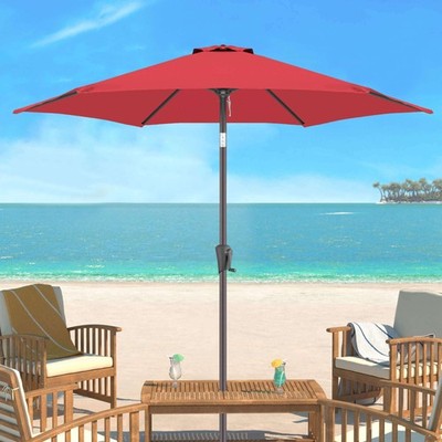 abccanopy cantilever patio umbrellas ABCCANOPY 10 FT Cantilever Patio Umbrella with Scalloped Edge for Outdoor  Spaces (Light Beige)