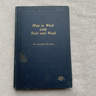 #ad #ad Vintage How to Work With Tools and Wood STANLEY TOOLS Hardcover Book 1927 $19.99