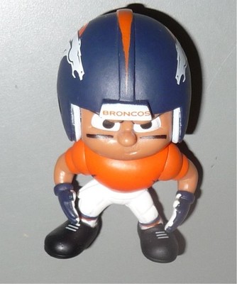 DENVER BRONCOS Wide Receiver Orange Lil' Teammates 2.75'' NFL Series 4 Toy LOOSE