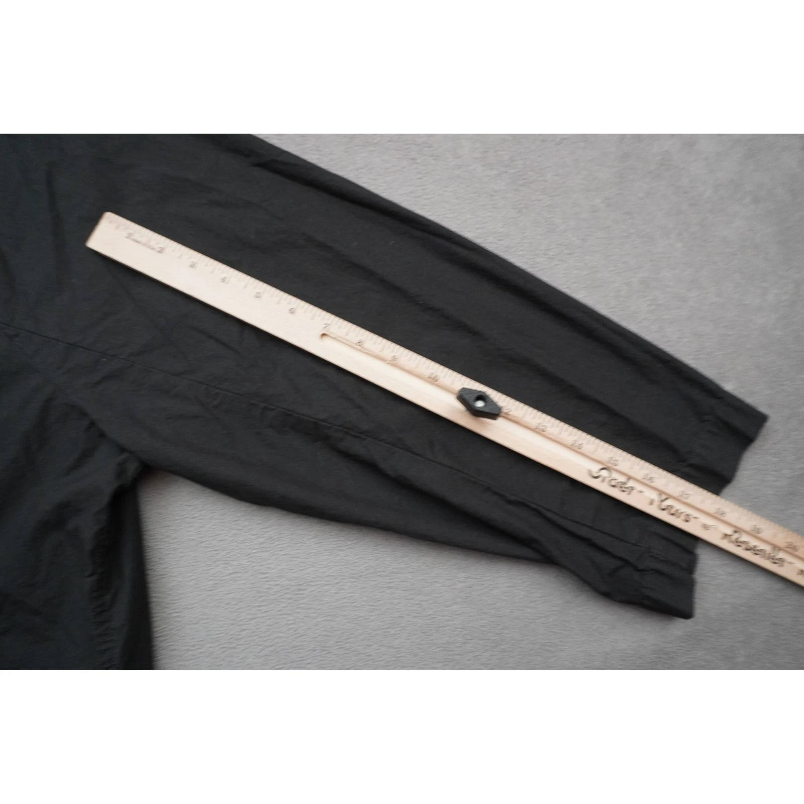 Ordinary Fits Quilt Deli Coat Mens 1 Black Cotton Japanese Shop Workwear Jacket - product detail image 20