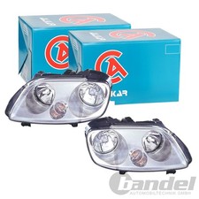 2X ALKAR HALOGEN SCHEINWERFER SATZ LINKS+RECHTS passend für VW CADDY TOURAN